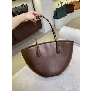 알제 토드 Alger tote 딥브라운 (마쏘니 가죽) 摩卡棕