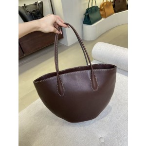 알제 토드 스티치 Alger tote 딥브라운 (마쏘니 가죽) 乌木色