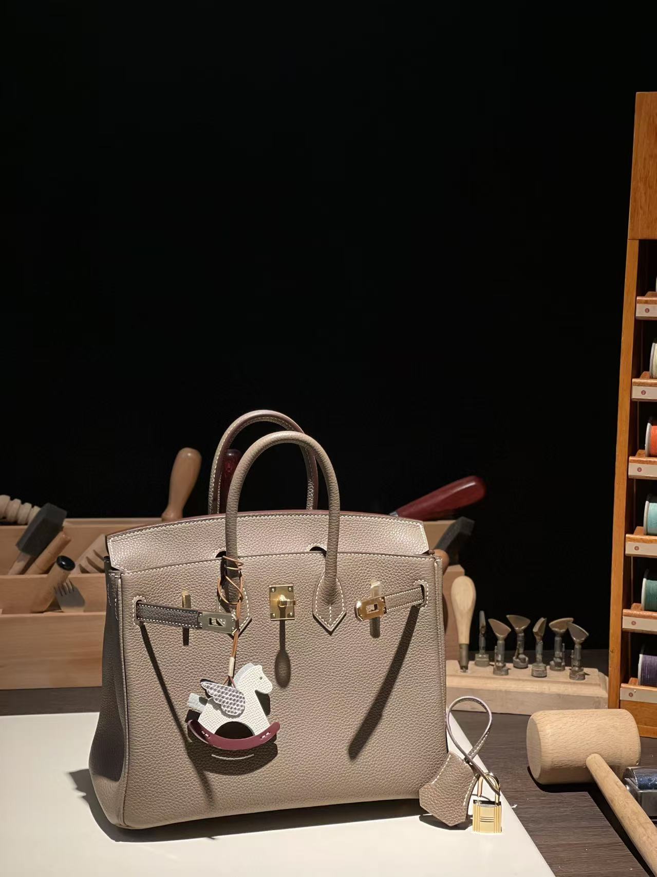 버킨 Birkin 25 (토고) 大象灰