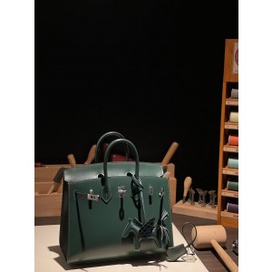 버킨 Birkin 25 복스（国box)英国绿