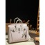 버킨 Birkin 25 앱송 (国epsom) 梦幻粉拼奶昔白