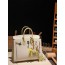  버킨 Birkin 25 앱송 (国epsom) 奶昔白拼小鸡黄