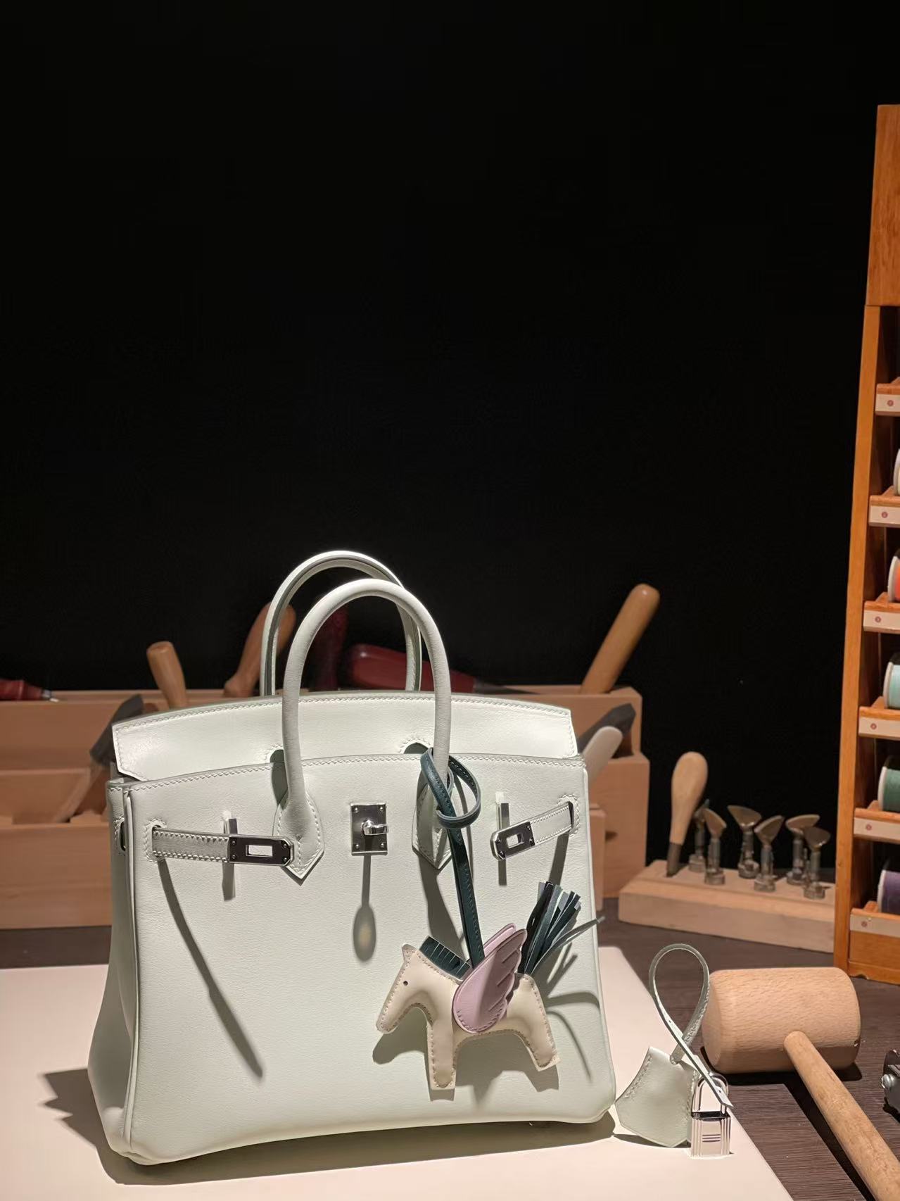  버킨 Birkin 25 스위프트 (国swift) 气泡绿