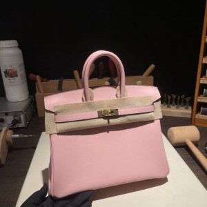  버킨 Birkin 25 스위프트 (国swift) 樱花粉金扣