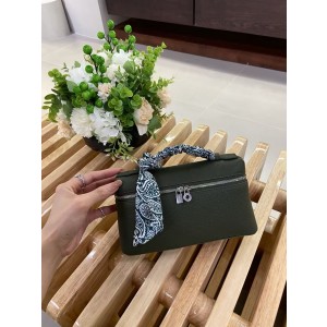 로로피아나 Loro Piana 19 보나도 牛皮丛林绿