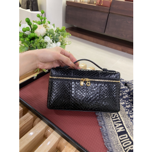 로로피아나 Loro Piana 19 뱀가죽 블랙 蛇皮黑色