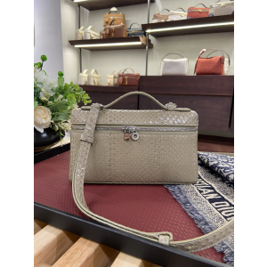 로로피아나 Loro Piana 19 뱀가죽 蛇皮浅褐色