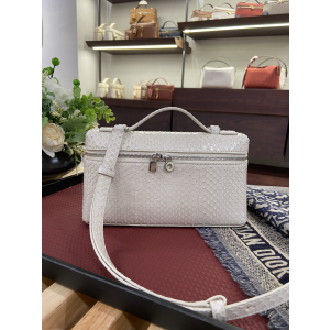로로피아나 Loro Piana 19 뱀가죽 蛇皮银白色