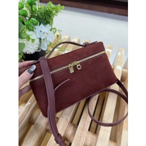 로로피아나 Loro Piana 19 누벅 丝绒复古红