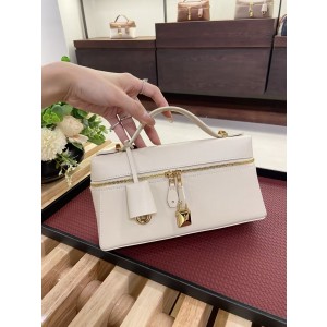 로로피아나 Loro Piana 23 새들가죽 平纹白色