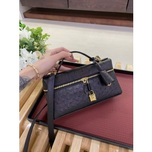 로로피아나 Loro Piana 23 타조가죽 鸵鸟皮黑色