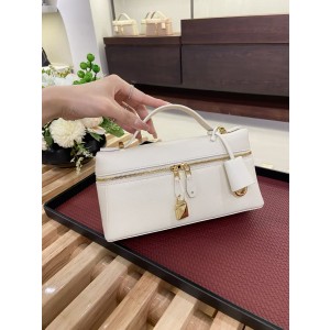 로로피아나 Loro Piana 23 새들가죽 砖石纹白色