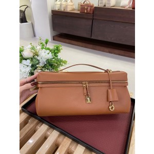 로로피아나 Loro Piana 33 原厂纳帕牛皮金棕