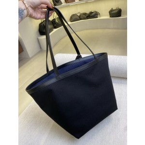 Canvas Bag黑配深蓝