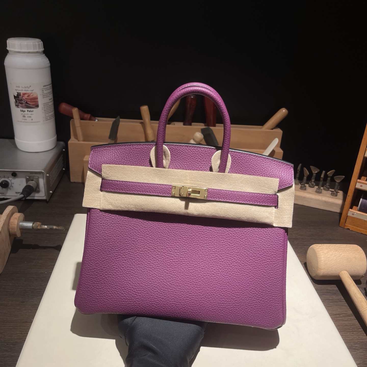 Birkin 25 (토고)海葵紫金扣