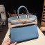Birkin 25 (토고)牛仔蓝金扣