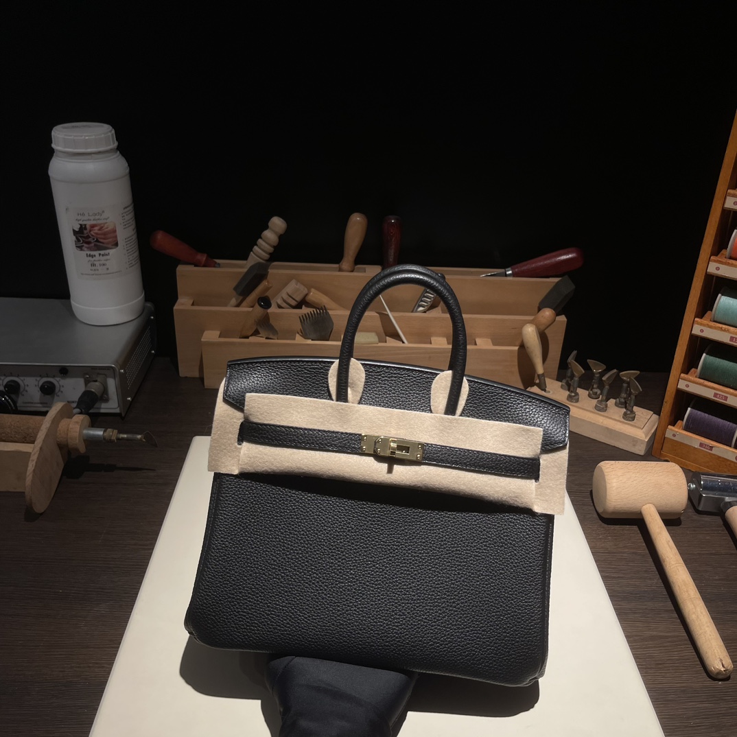 Birkin 25 (토고)黑色金扣