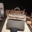Birkin 25 (토고)锡器灰银扣