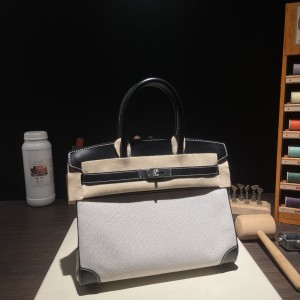 Birkin 30 (canvas+swift)熊猫银扣