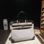 Birkin 30 (canvas+swift)熊猫银扣