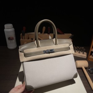 Birkin 30 (canvas+swift)大象灰银扣