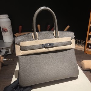 Birkin 30 (토고) 锡器灰银扣