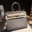 Birkin 30 (토고) 锡器灰银扣