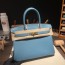 Birkin 30 (토고) 牛仔蓝金扣