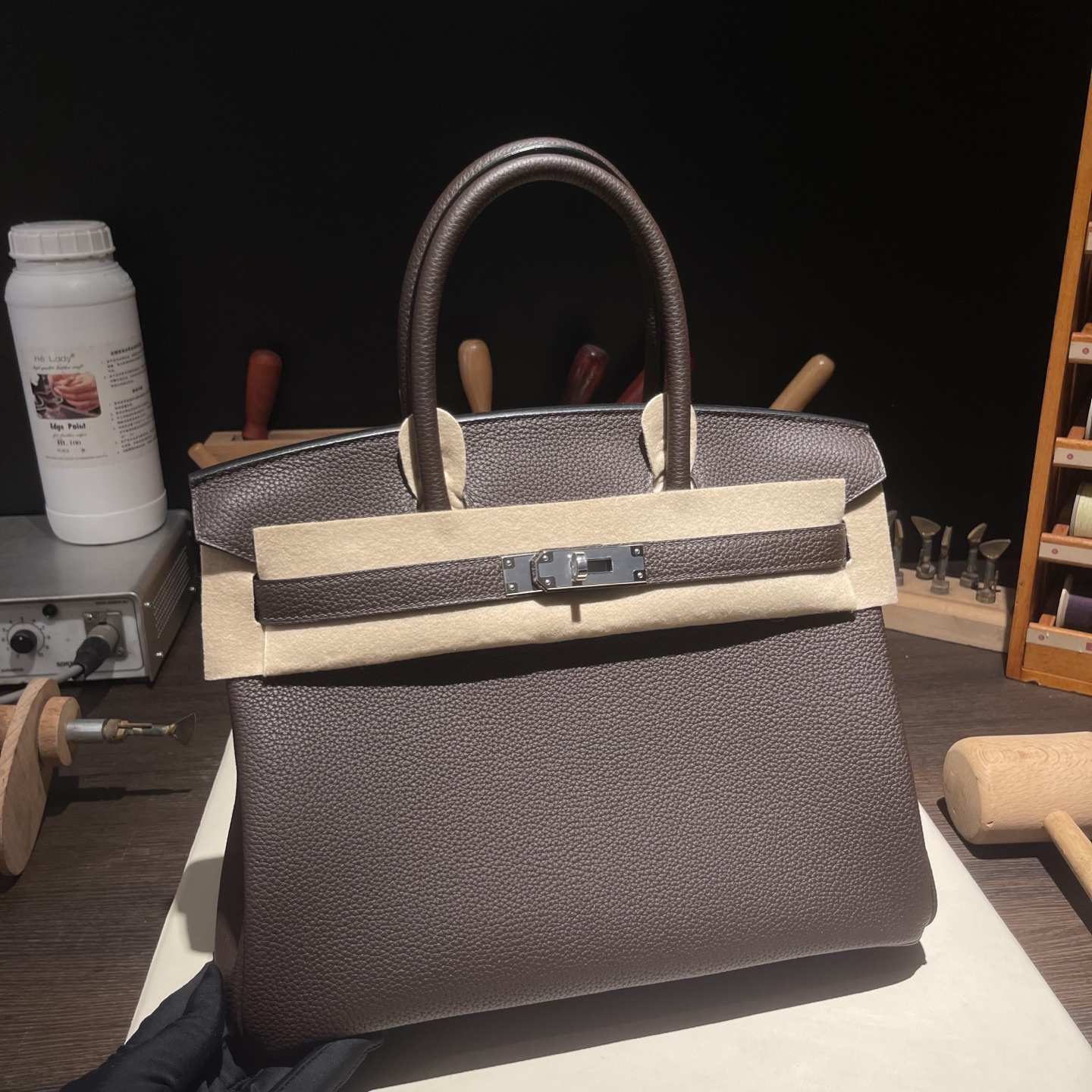 Birkin 30 (토고) 乌木银扣