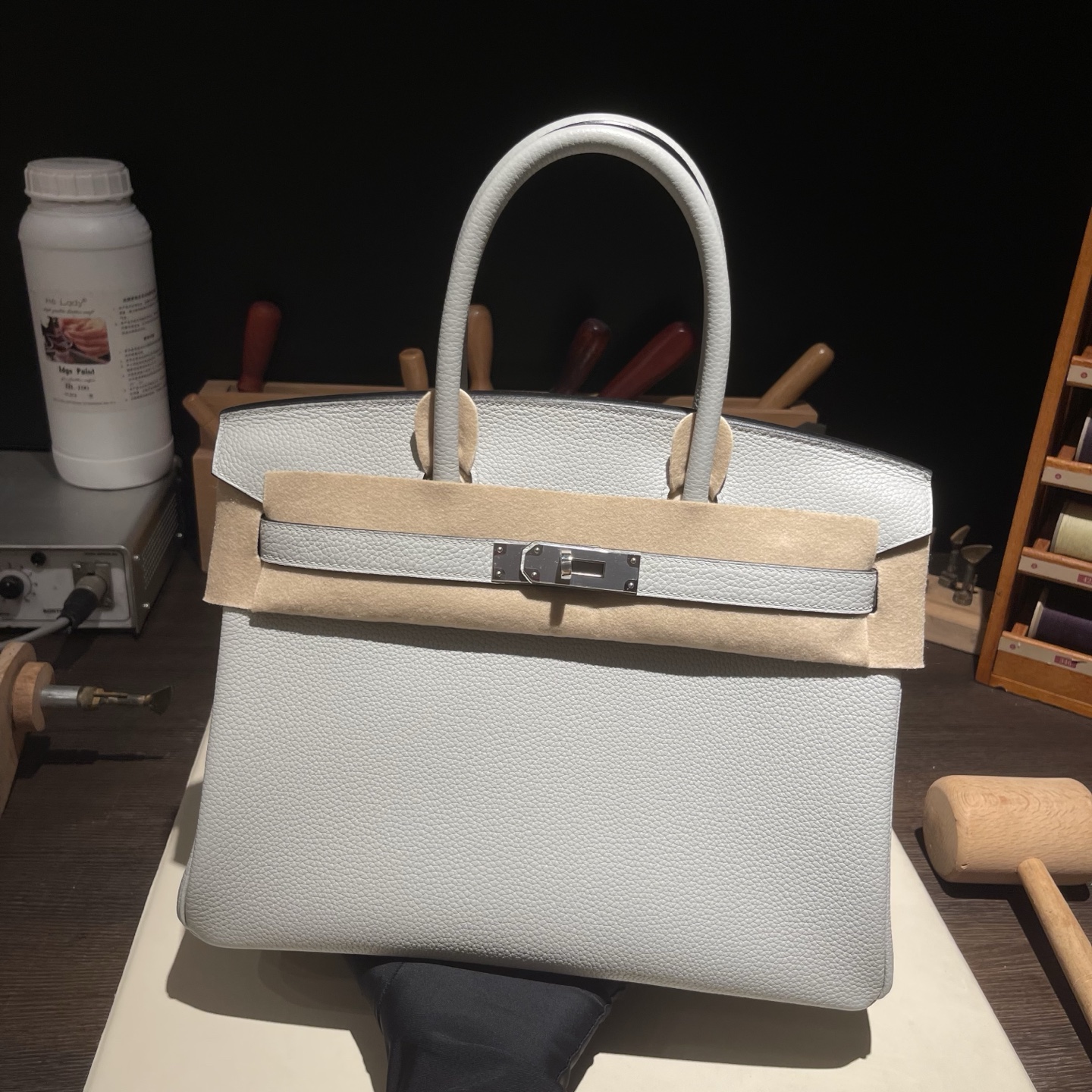 Birkin 30 (토고) 圣杯蓝银扣