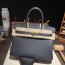 Birkin 30 (토고) 午夜蓝金扣