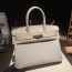 Birkin 30 (토고) 珍珠灰银扣