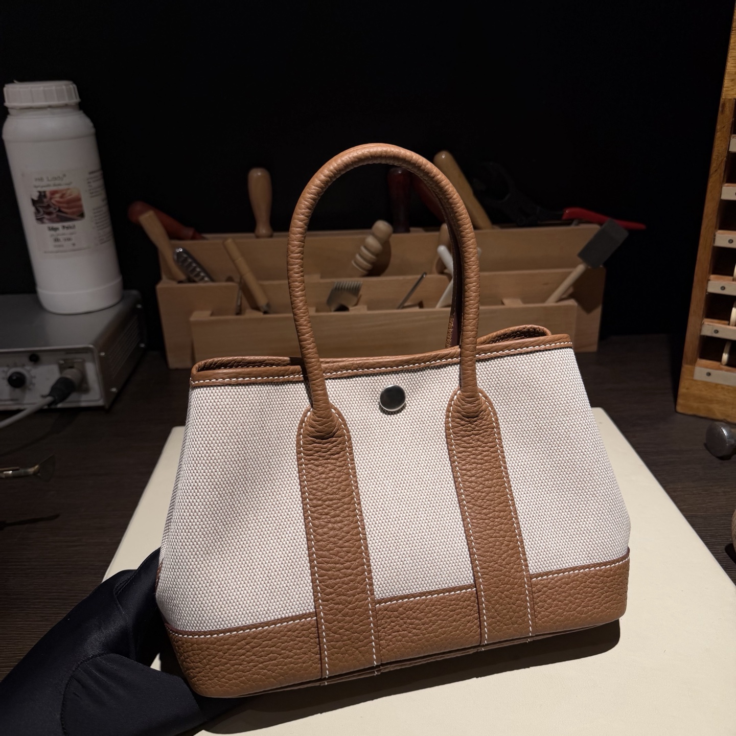 Gardenparty 23 mini  拼布金棕色