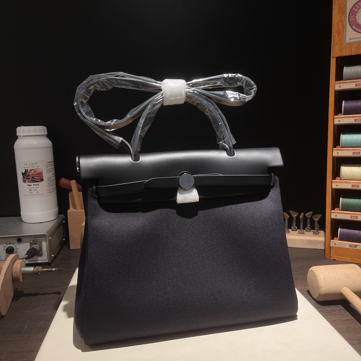 Her bag 31 黑色银扣