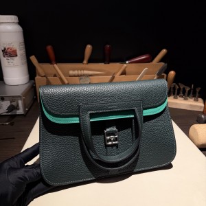 할잔 Halzan 25 (TC)松柏绿拼薄荷绿银扣