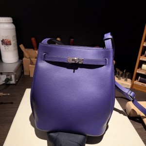 Kelly hobo(eve)绛紫色银扣